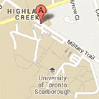 Map of UTSC campus