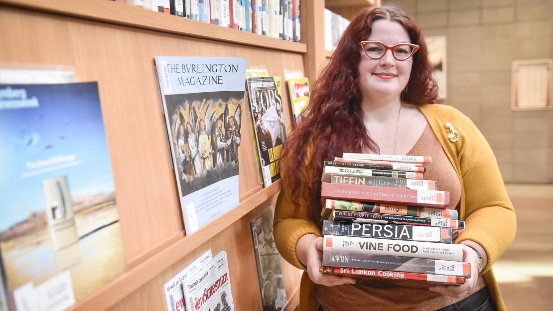 Whitney Kemble is the curator of cookbook collection at U of T Scarborough.