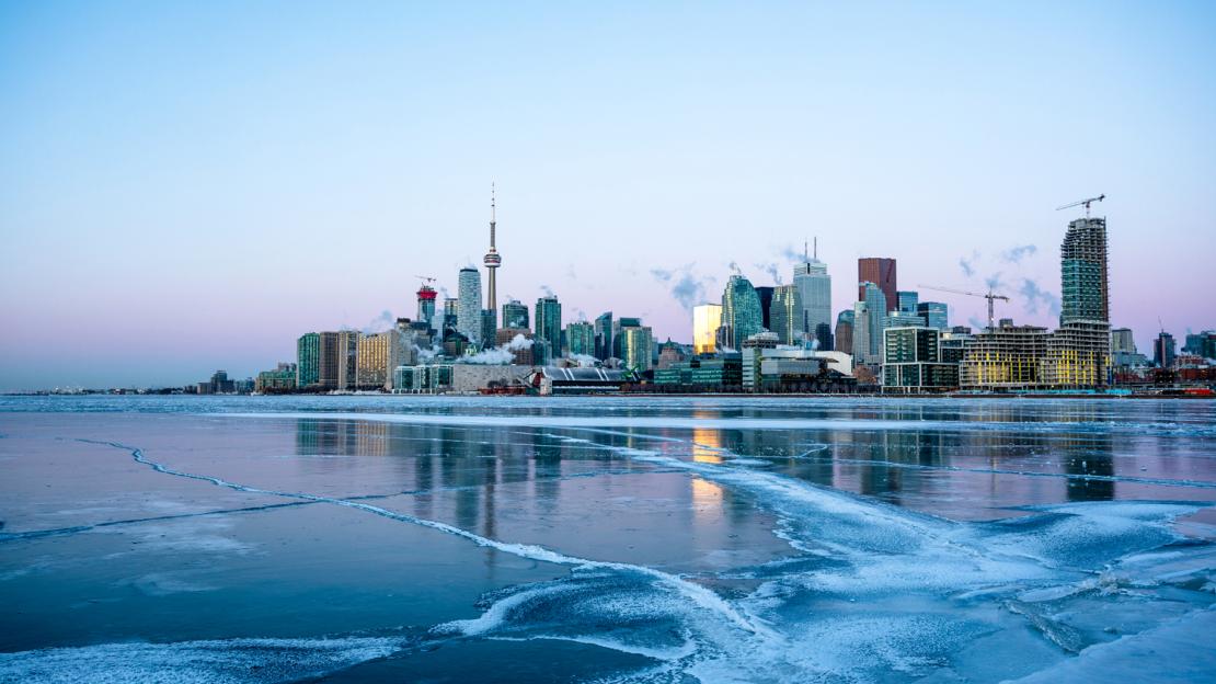 Toronto during winter