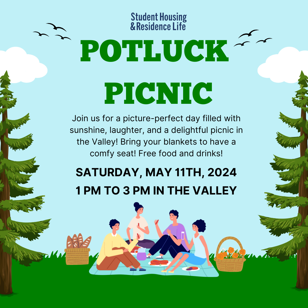 Picnic Potluck event poster