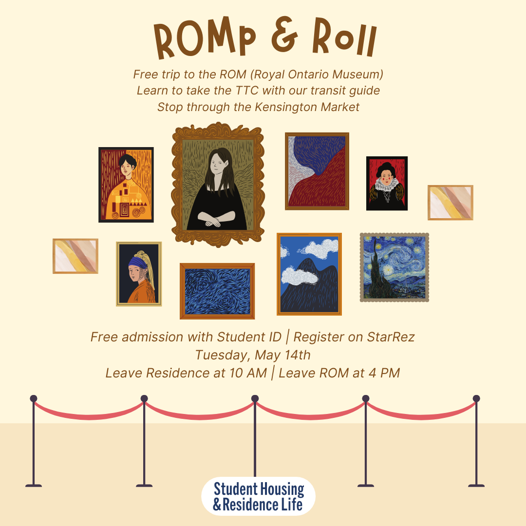 ROMp & Roll event poster