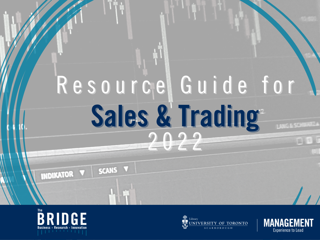 Sales & Trading Resource Guide 2022
