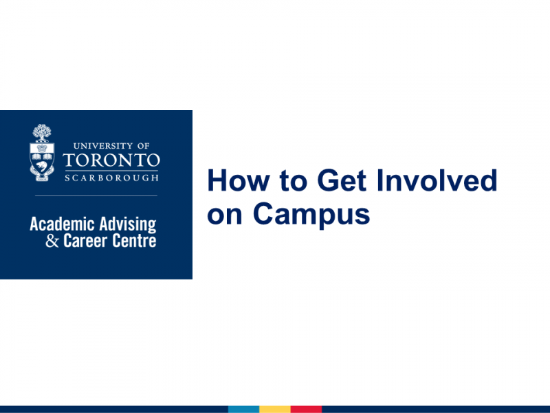 how to get involved on campus