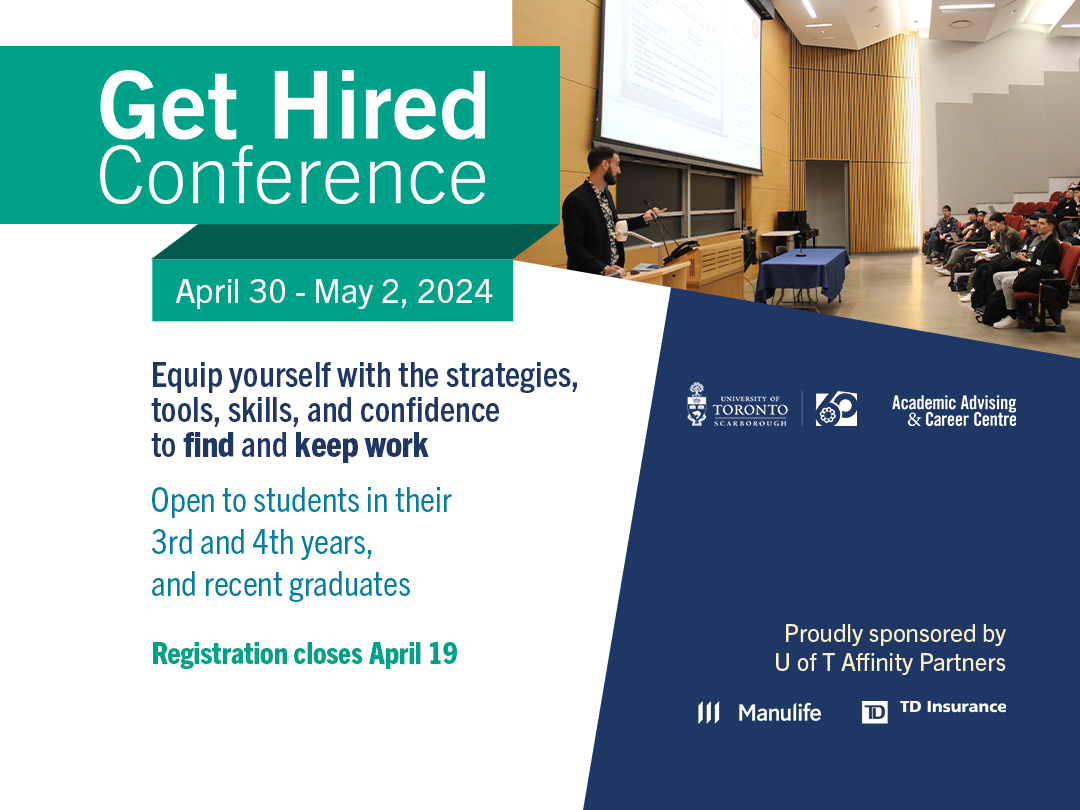 Get Hired Conference April 30 - May 2, 2024