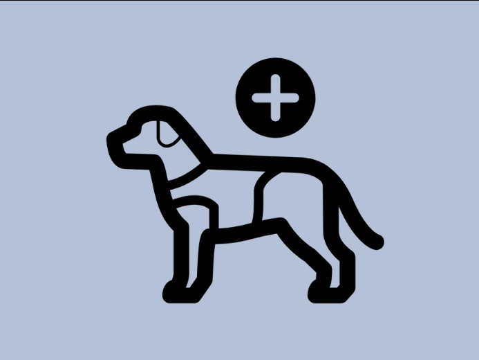 helping dog icon