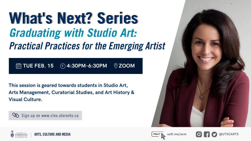 What's Next? Sereis Practical Practices for the Emerging Artist Banner