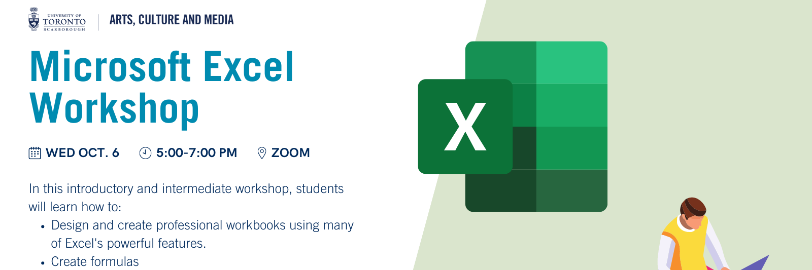 Microsoft Excel Workshop Banner