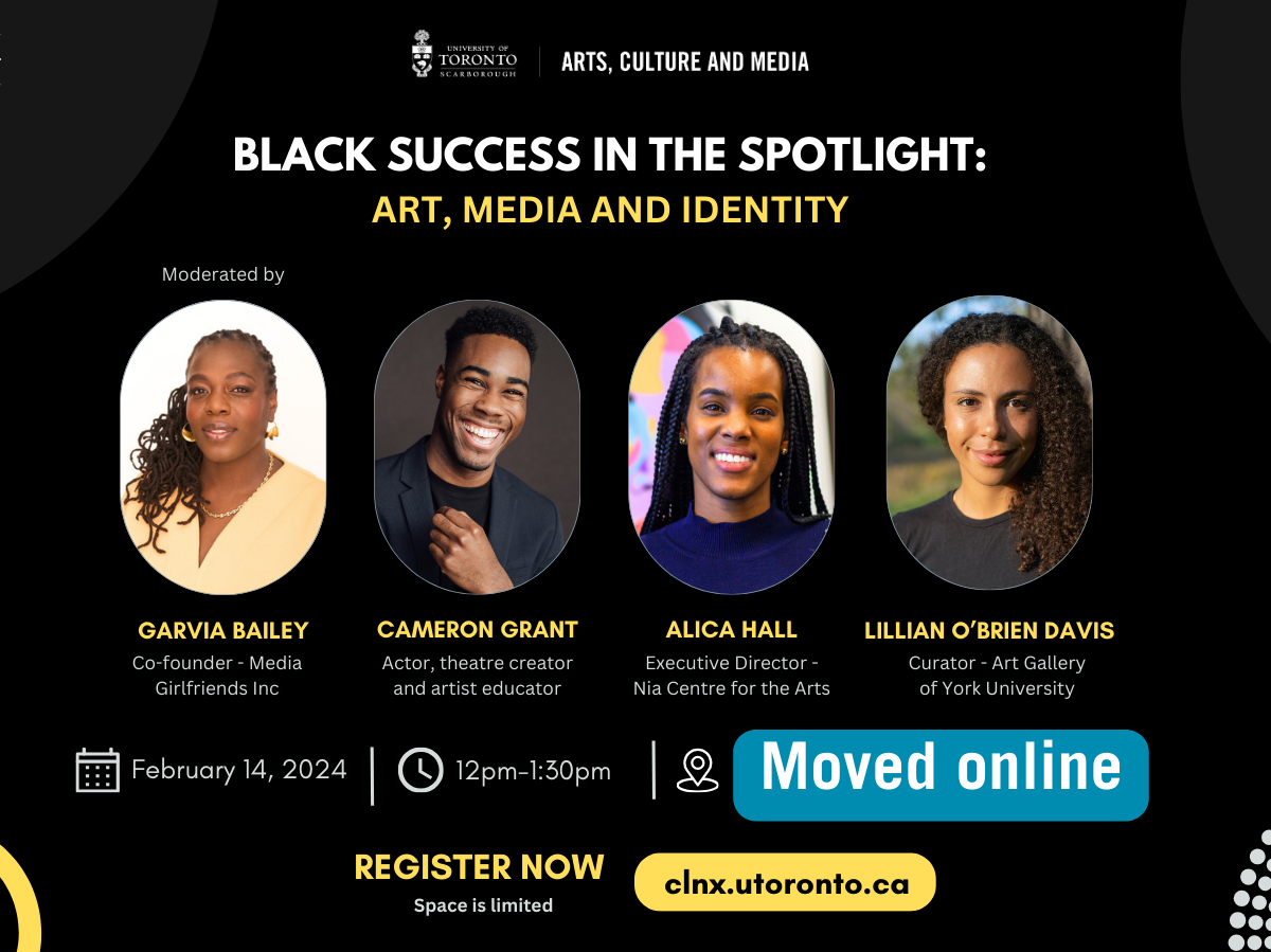 Event banner of Black Success in the Spotlight