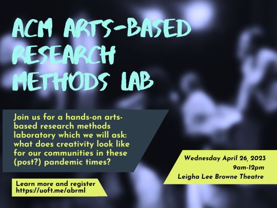 Banner of Arts-based Research Methods Lab