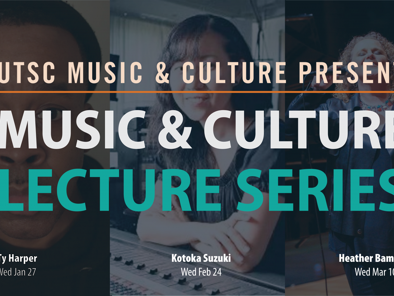 Music and Culture Performance Speaker Series Banner