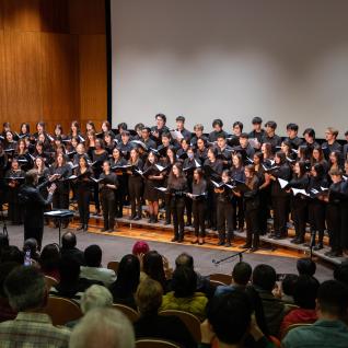 The Concert Choir ensemble