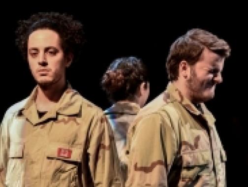 Drama Society cast in "This is War"