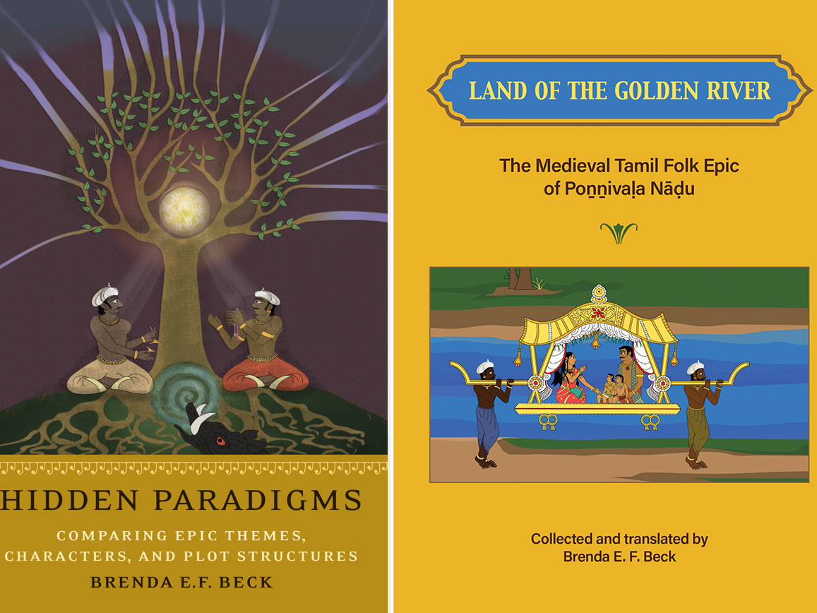 Covers of two new books by Brenda Beck