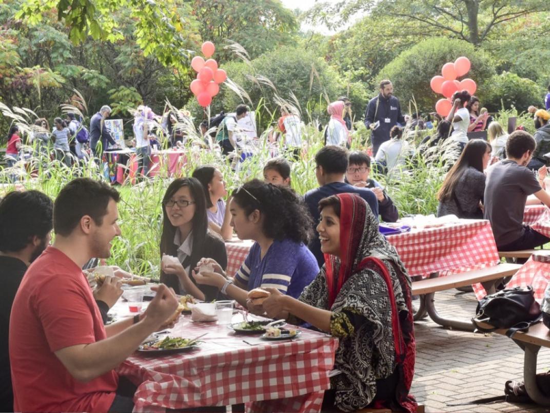 international student barbecue
