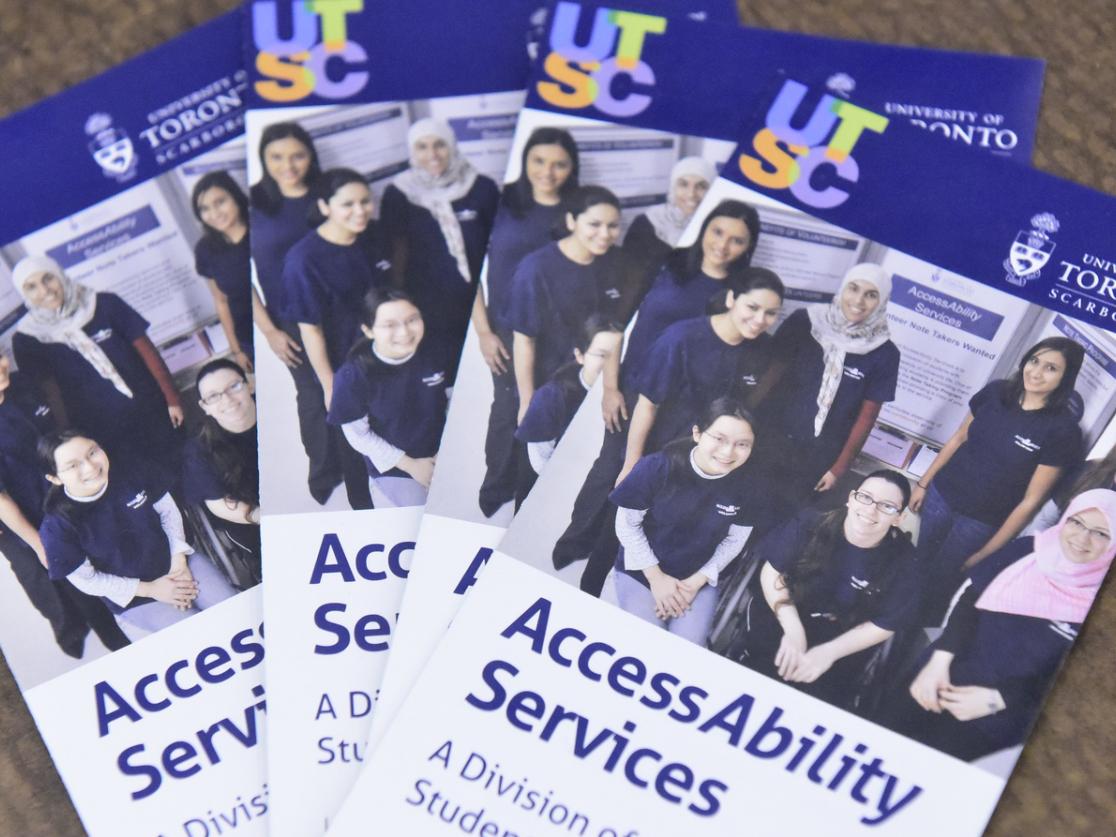Accessability services pamphlets