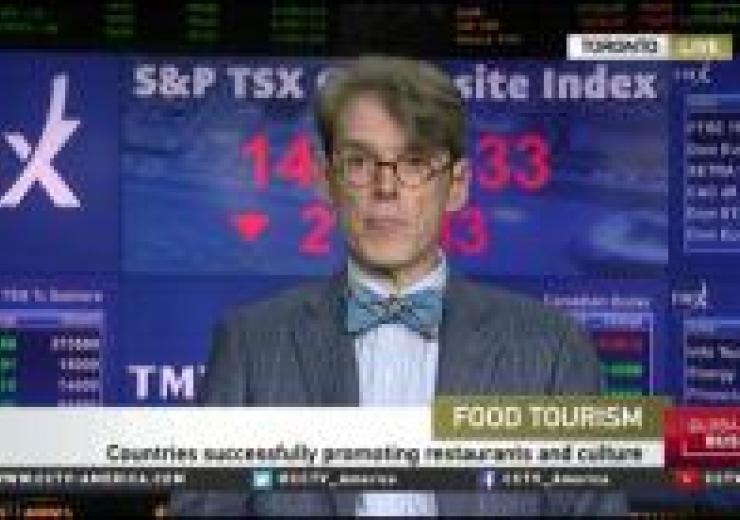 Watch Jeffrey Piclher on culinary Tourism on CCTV America