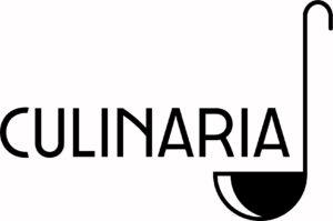 Culinaria text sitting in ladle