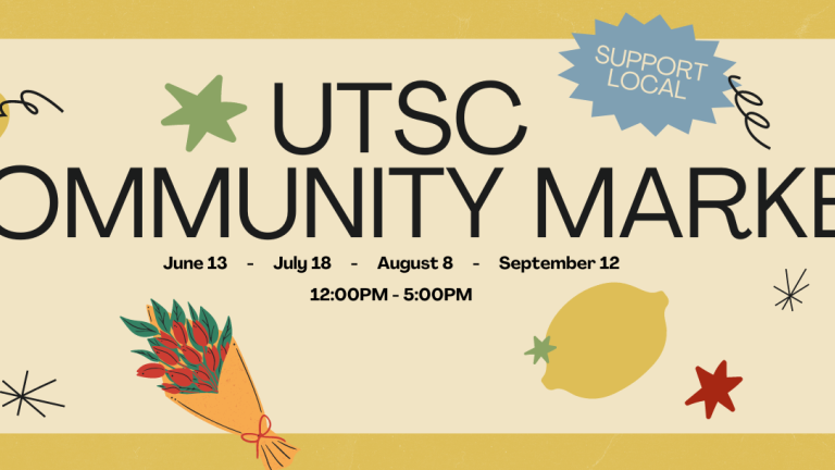 UTSC Community Market Banner