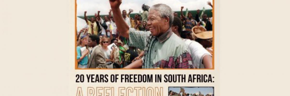 freedom in south africa banner