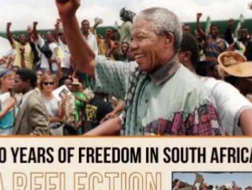 freedom in south africa banner