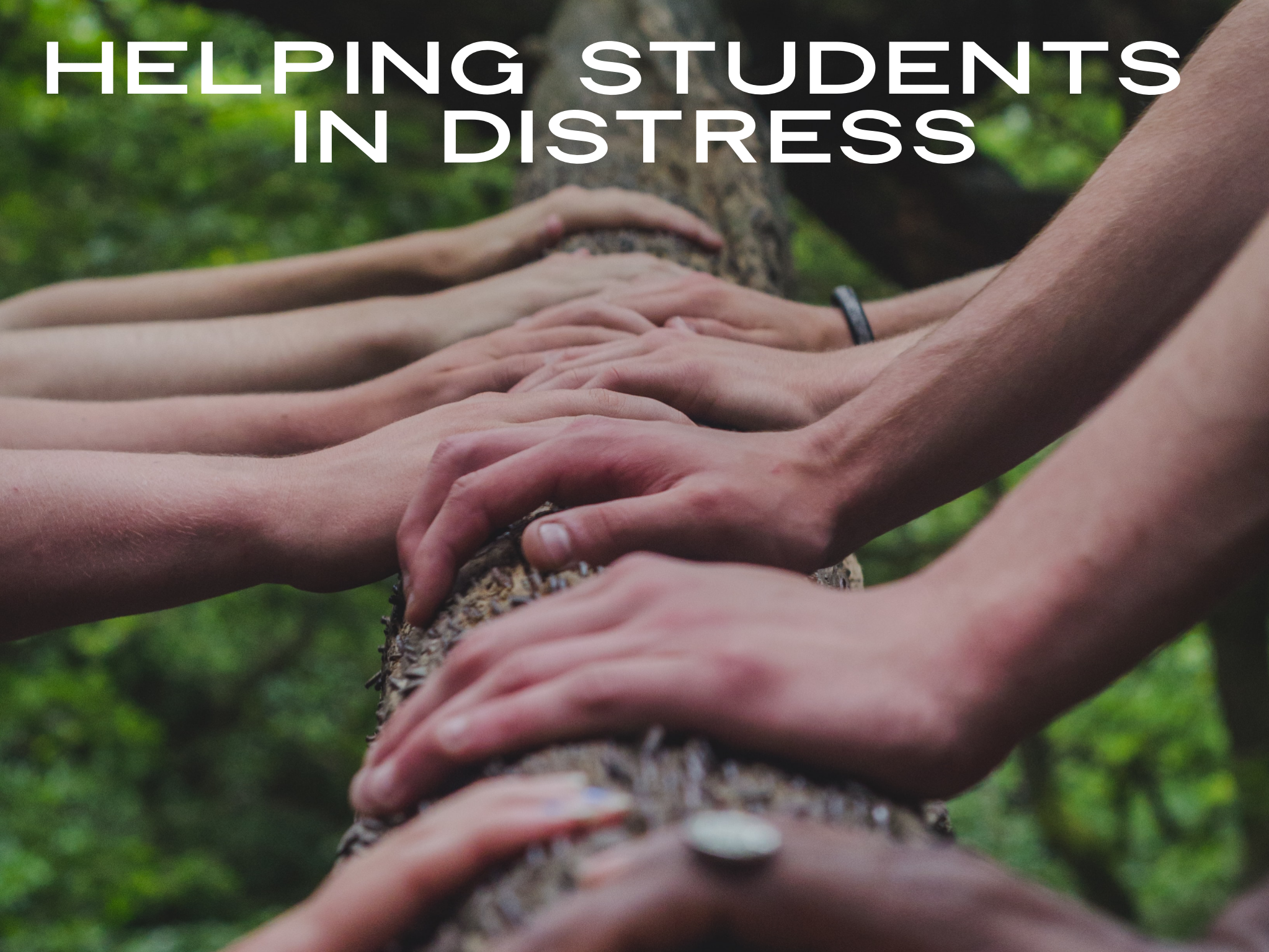 Helping Student in Distress
