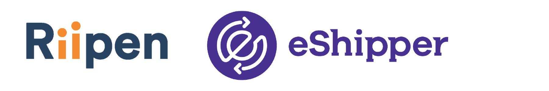 Riipen and eShipper logos