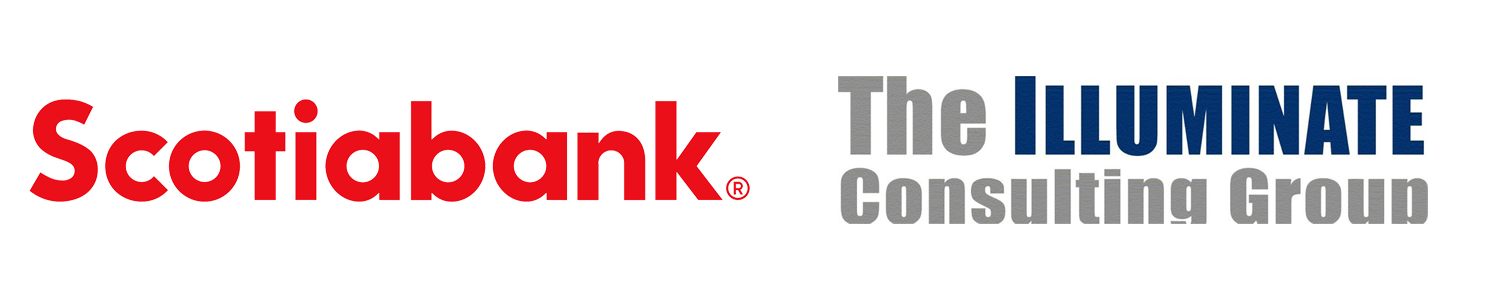 Scotiabank and Illuminate Consulting Group logos