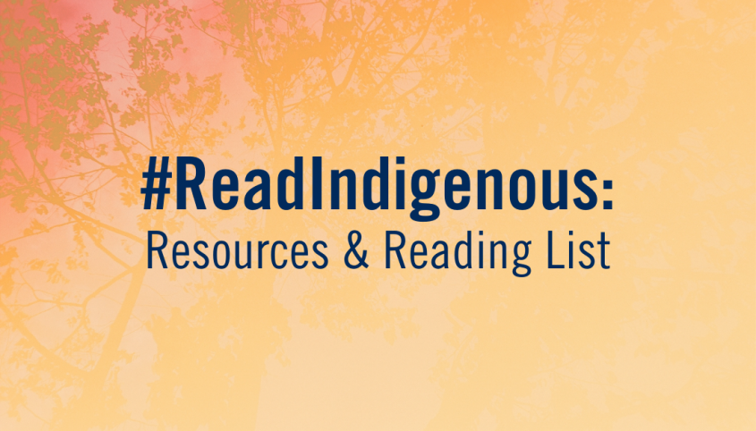 Read Indigenous, resources and reading list