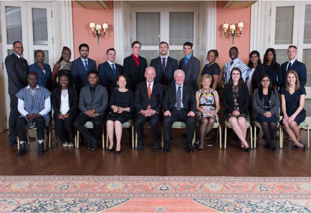 In September, Azad was invited to Rideau Hall in Ottawa to meet Governor General David Johnston along with Queen Elizabeth II Diamond Jubilee Scholars from around the world.