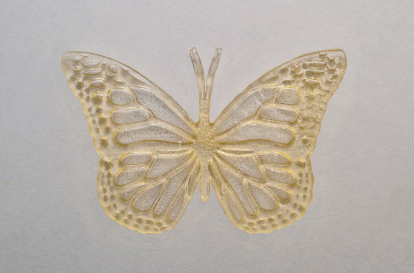 3D plastic butterfly