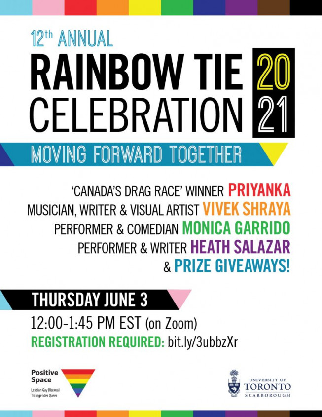 Rainbow Tie Gala, June 3 at 12:00 p.m.