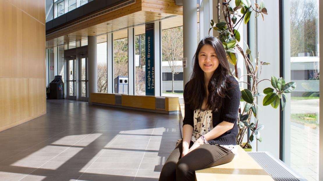 Lucy Yam, co-lead for Let&#039;s Talk Science at University of Toronto Scarborough.