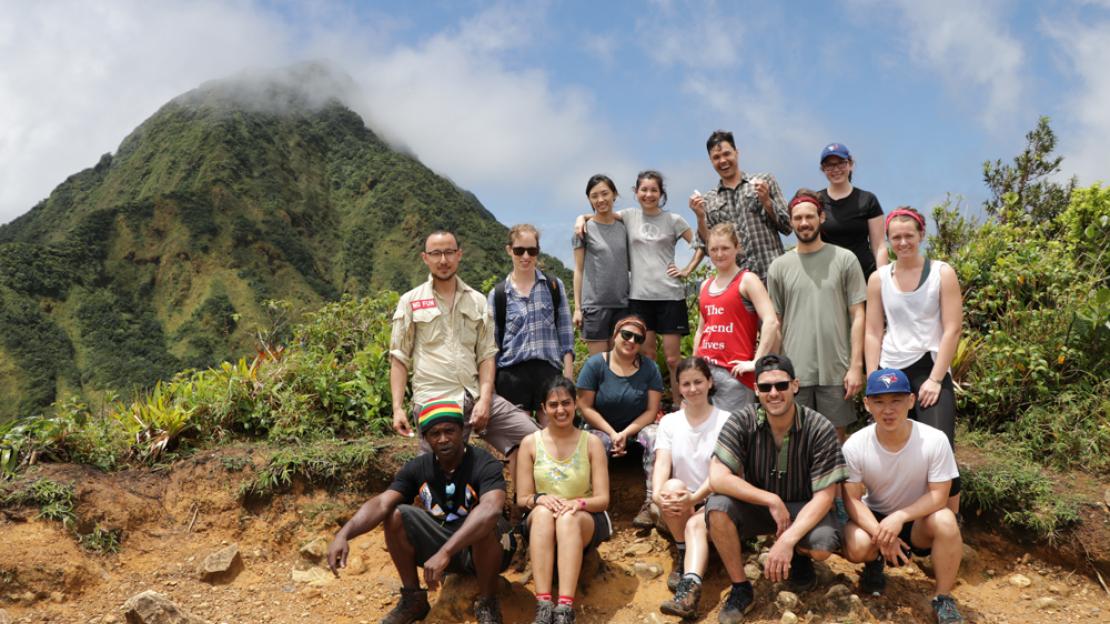 This past summer 13 U of T Scarborough master&#039;s students completed a field course in the Caribbean island of Dominica.