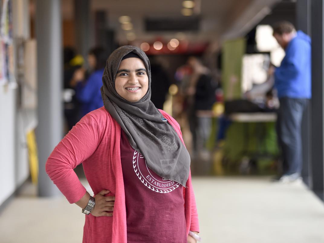 Faria Khandaker, a fourth-year student at U of T Scarborough, explores her passion for languages through University of Toronto study abroad opportunities.