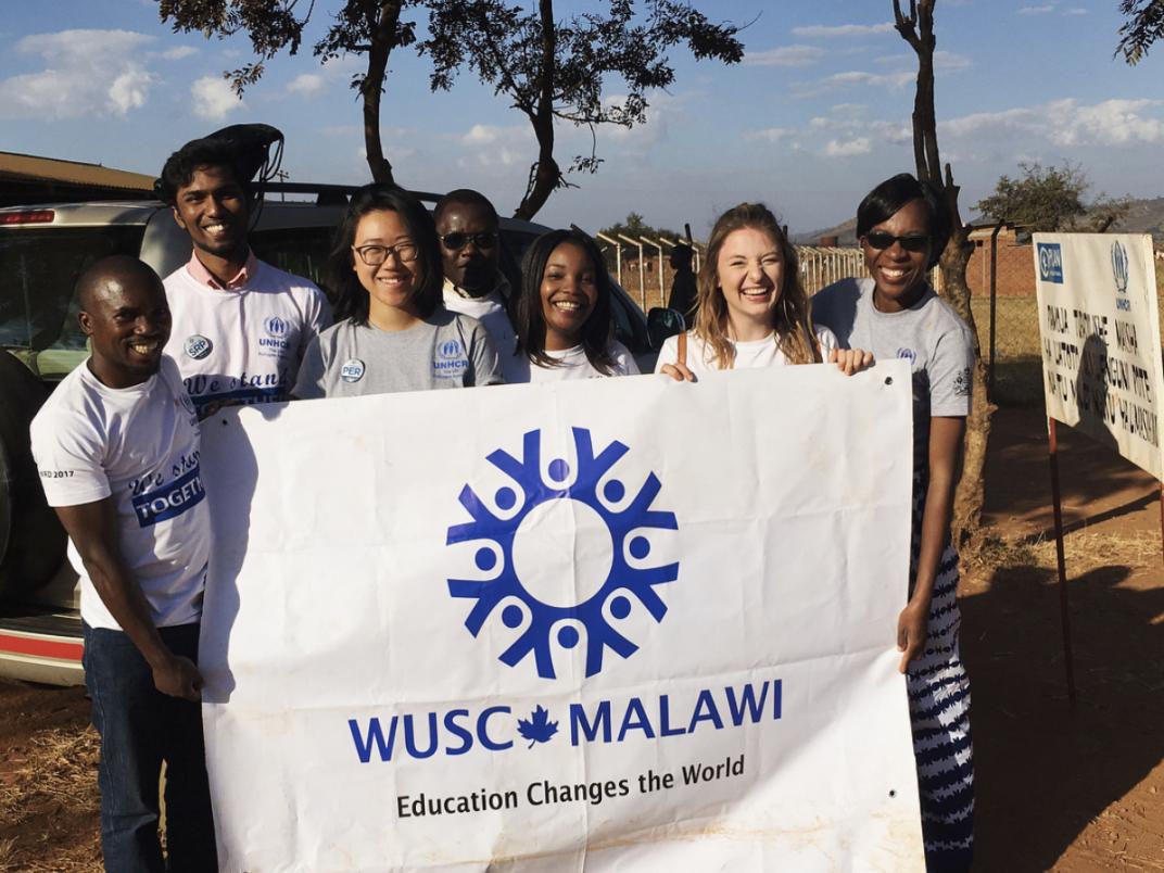 Gigi Chang in Malawi during her QE Scholarship placement.