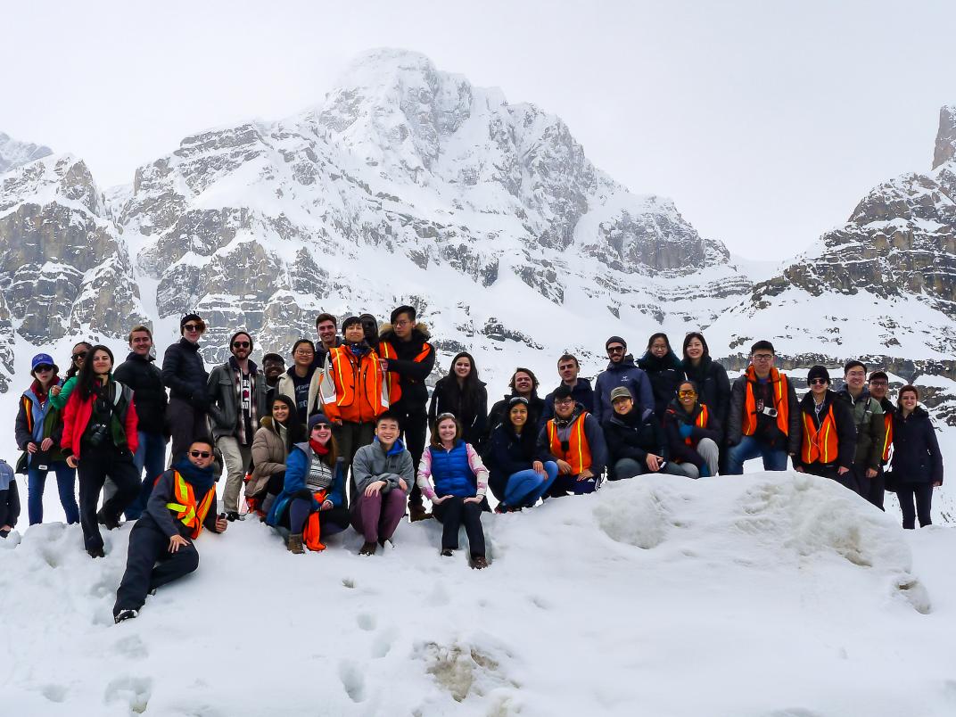 This past summer students in EESC16H3 got to experience field work outside the classroom by visiting geological sites in the Canadian Rockies and the Pacific Northwest of Canada and the United States.