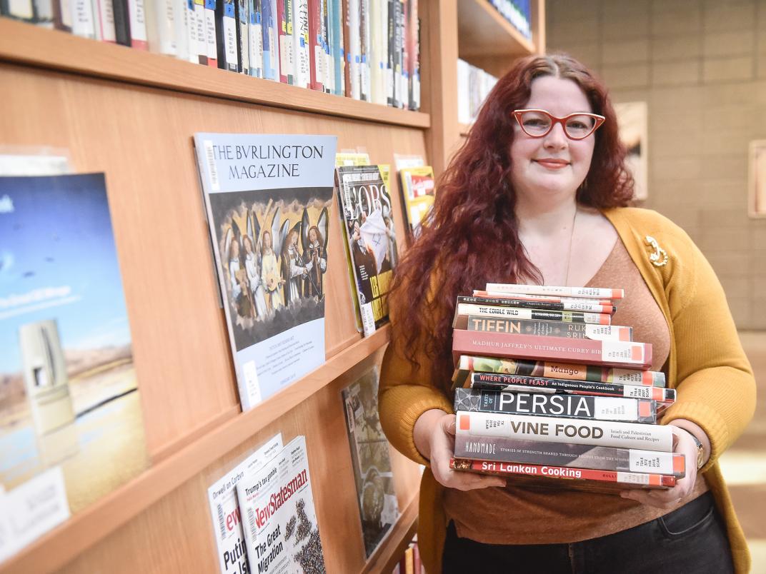 Whitney Kemble is the curator of cookbook collection at U of T Scarborough.