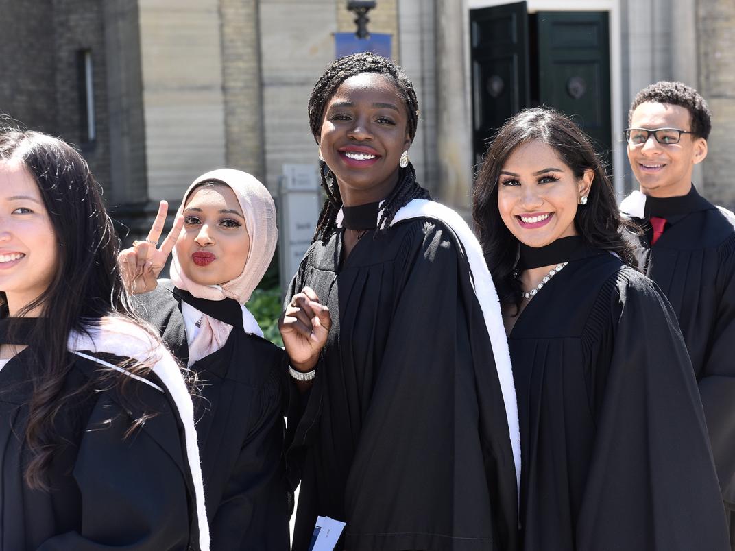A total of 1,690 U of T Scarborough students celebrated becoming alumni at four different ceremonies over two days this week. (All photos by Ken Jones)