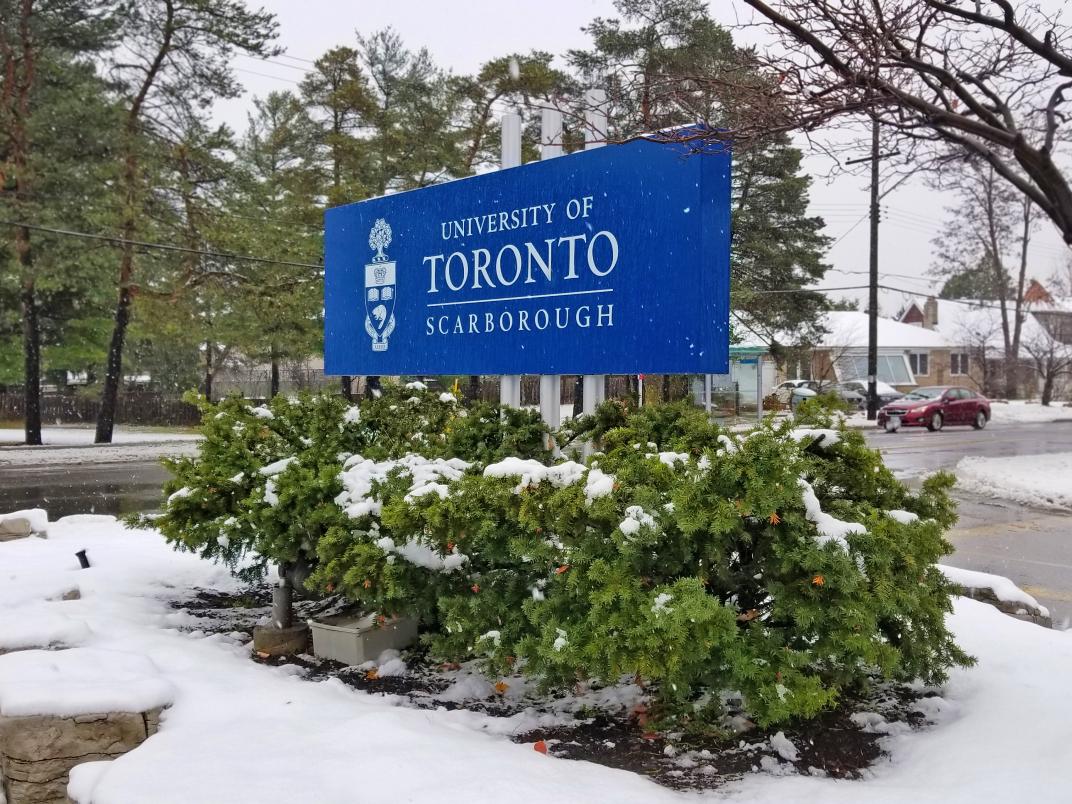 University of Toronto Scarborough Sign