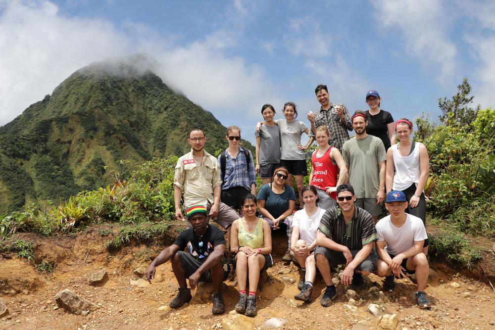 This past summer 13 U of T Scarborough master&#039;s students completed a field course in the Caribbean island of Dominica.