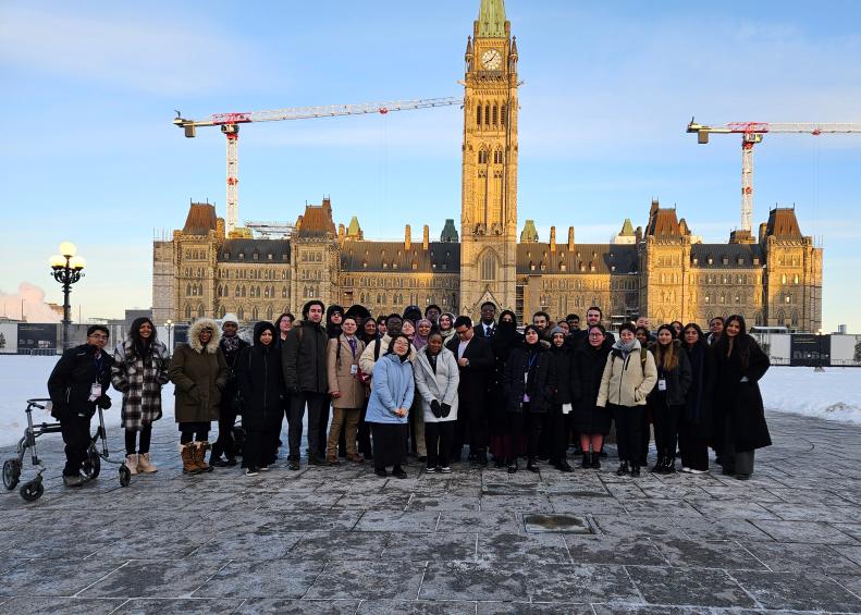 Students at the House of Commons