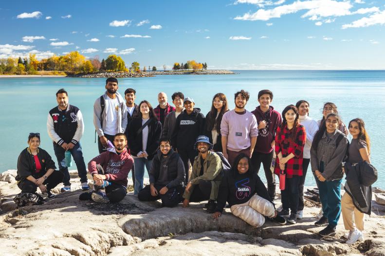 The first cohort of the Dean's Circle at the Scarborough Bluffs