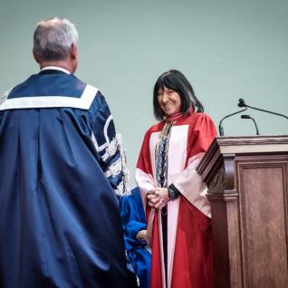 Buffy Sainte-Marie receives honorary degree from the University of Toronto