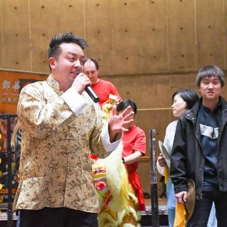 Instructors from Sunny Tang Martial Arts Centre hosting Lunar New Year