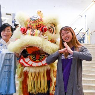 Lion dancer and tai chi instructor at U of T Scarborough