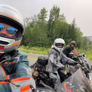 Photos of Steve and Sue Joordens' motorcycle journey. 