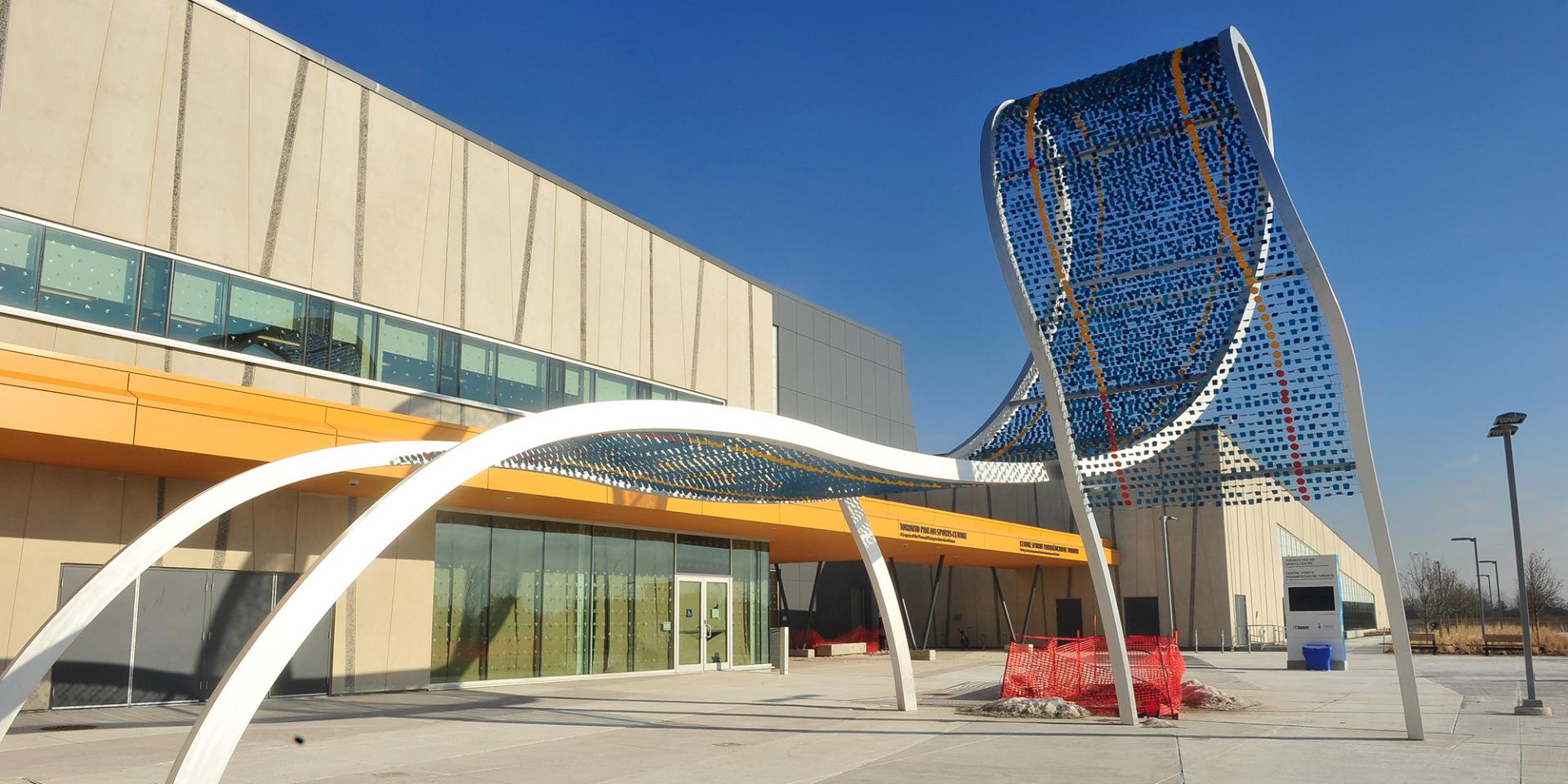 A photo of the Toronto Pan Am Sports Centre.