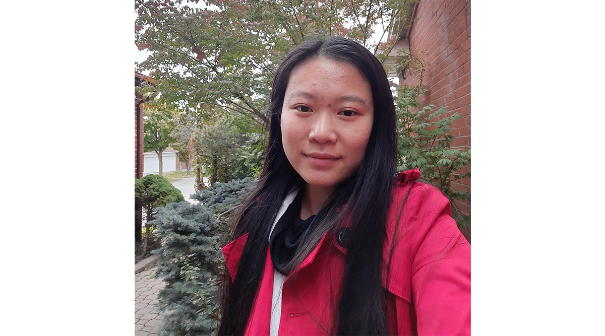 Yao Yan Huang in a selfie