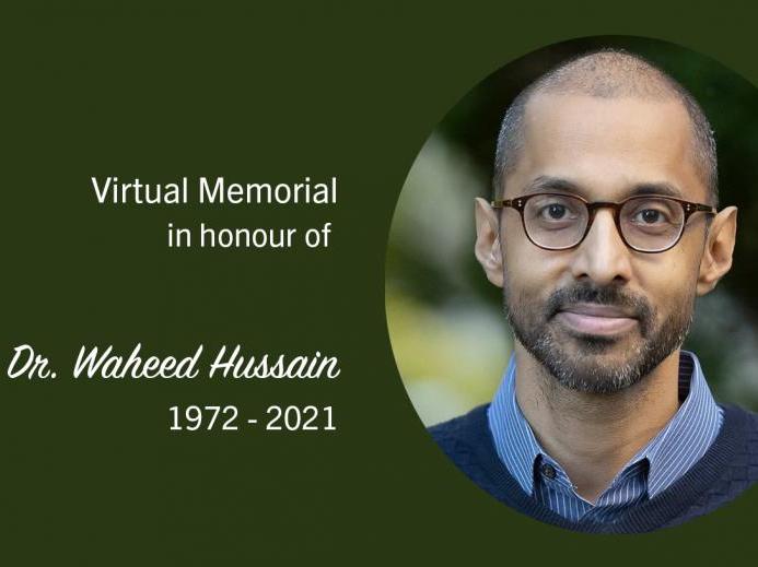 Waheed Hussain Virtual Memorial