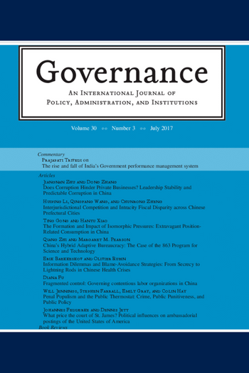 Fragmented control: Governing contentious labor organizations in China